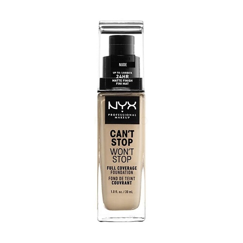 

NYX Professional Makeup NYX PROFESSIONAL MAKEUP Стойкий тональный крем Can't Stop Won't Stop, NYX PROFESSIONAL MAKEUP Стойкий тональный крем Can't Stop Won't Stop