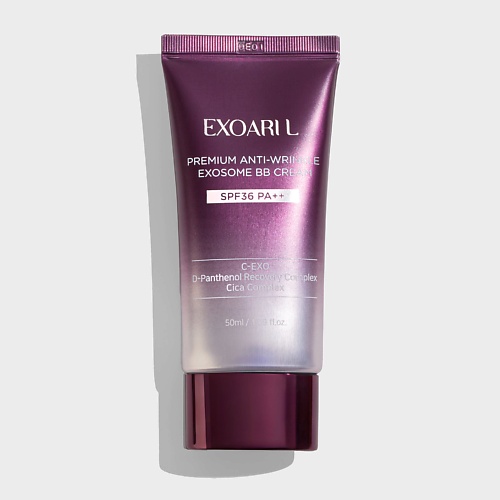 

EXOARI L Омолаживающий BB крем с экзосомами Premium Anti-Wrinkle Exosome BB Cream/SPF36 PA++, Омолаживающий BB крем с экзосомами Premium Anti-Wrinkle Exosome BB Cream/SPF36 PA++