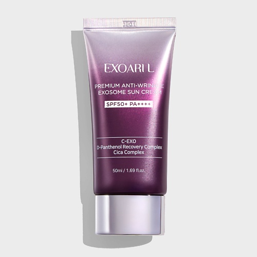 

EXOARI L Солнцезащитный крем SPF50+ PA++++ с экзосомами Premium Anti-Wrinkle Exosomes Sun Cream, Солнцезащитный крем SPF50+ PA++++ с экзосомами Premium Anti-Wrinkle Exosomes Sun Cream