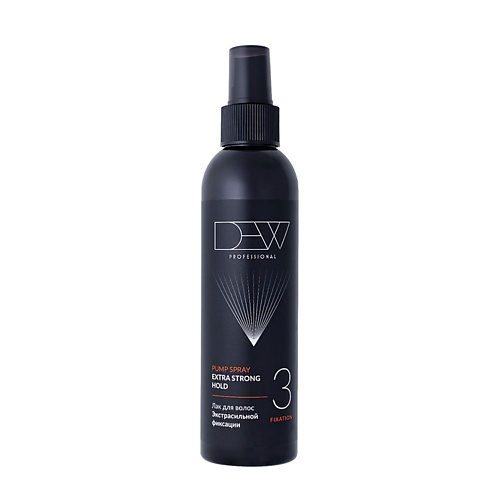 

DEW PROFESSIONAL Спрей безупречный экстрасильной фиксации / Extra Hold Pump Spray, Спрей безупречный экстрасильной фиксации / Extra Hold Pump Spray