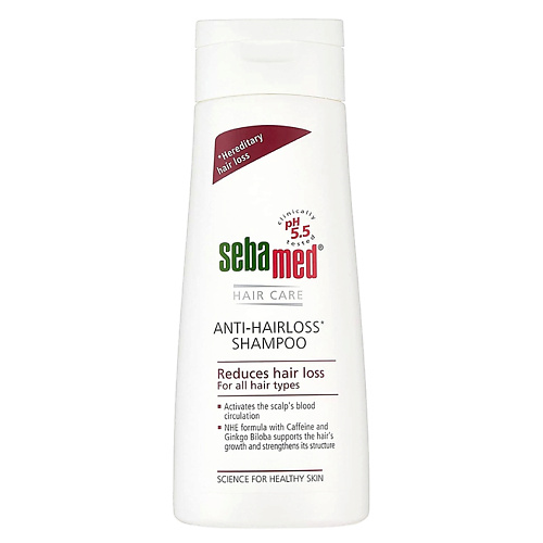 SEBAMED Шампунь для волос против выпадения стимулирующий рост Hair Care Anti-Hairloss Shampoo 2069₽