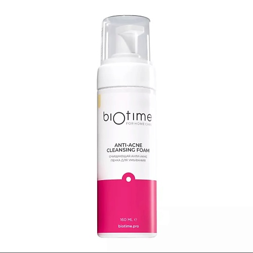 

BIOTIME FOR HOME CARE Пенка для умывания лица от прыщей Anti-acne cleansing foam, Пенка для умывания лица от прыщей Anti-acne cleansing foam