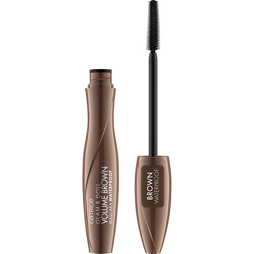 

CATRICE Тушь для ресниц коричневая водостойкая CATRICE Glam & Doll Volume Brown Mascara Waterproof, Тушь для ресниц коричневая водостойкая CATRICE Glam & Doll Volume Brown Mascara Waterproof