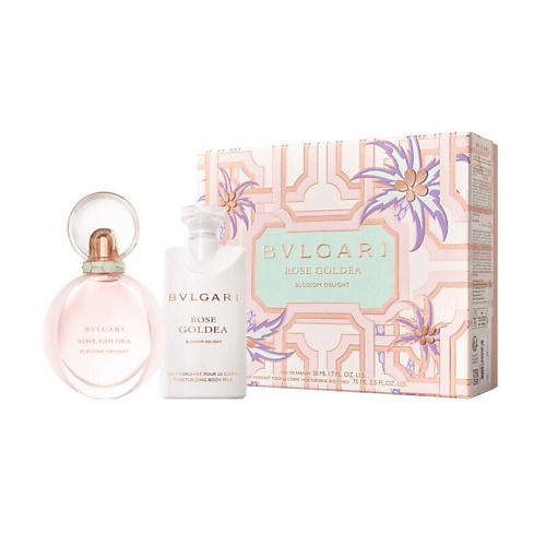 BVLGARI Набор Rose Goldea Blossom Delight Парфюмерная вода Лосьон для тела 21392₽