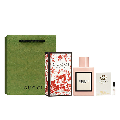 

GUCCI Парфюмерная вода Bloom + Пробник Guilty Pour Femme, Парфюмерная вода Bloom + Пробник Guilty Pour Femme