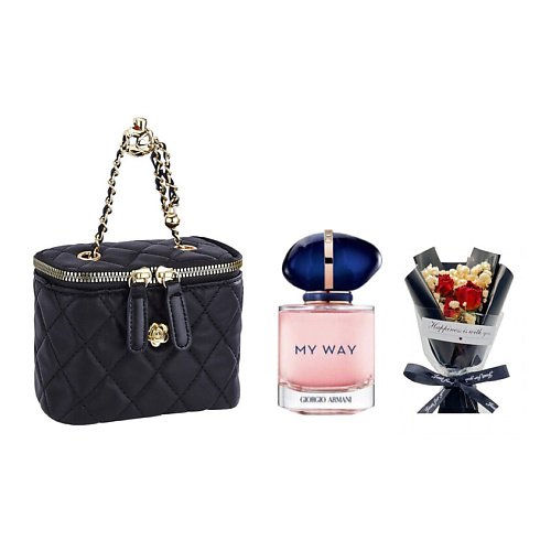 

GIORGIO ARMANI Подарочный набор My Way+Cумочка+Букет, Подарочный набор My Way+Cумочка+Букет