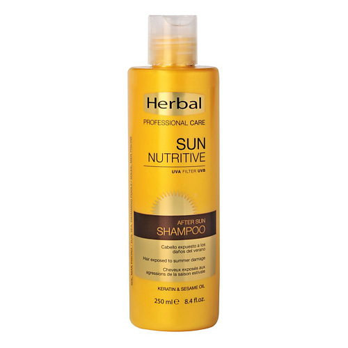 

HERBAL Шампунь восстановление после солнца Professional Care Sun Nutritive Shampoo, Шампунь восстановление после солнца Professional Care Sun Nutritive Shampoo