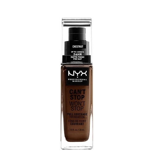 

NYX Professional Makeup NYX PROFESSIONAL MAKEUP Стойкий тональный крем Can't Stop Won't Stop, NYX PROFESSIONAL MAKEUP Стойкий тональный крем Can't Stop Won't Stop