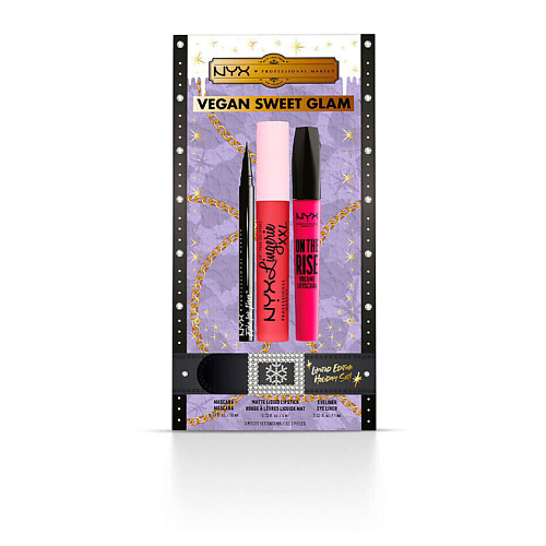 

NYX Professional Makeup NYX PROFESSIONAL MAKEUP Набор для макияжа Vegan Sweet Glam Limited Edition, NYX PROFESSIONAL MAKEUP Набор для макияжа Vegan Sweet Glam Limited Edition