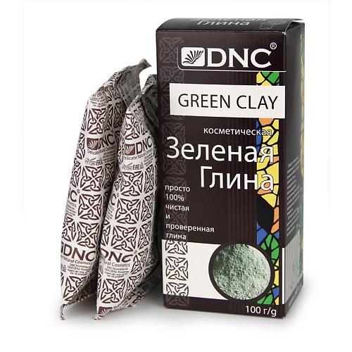 DNC Глина косметическая зеленая Green Clay 189₽