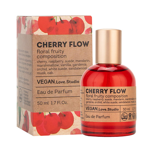 

VEGAN.LOVE.STUDIO Парфюмерная вода женская Cherry Flow 50.0, Парфюмерная вода женская Cherry Flow