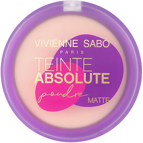 

VIVIENNE SABO Пудра компактная матирующая Teinte Absolute Matte, Пудра компактная матирующая Teinte Absolute Matte