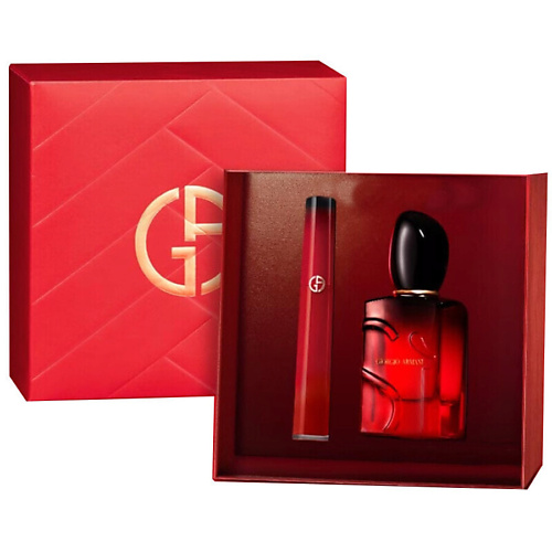 

GIORGIO ARMANI Подарочный набор Sì Passione Eau de Parfum Intense+Lip Maestro, Подарочный набор Sì Passione Eau de Parfum Intense+Lip Maestro