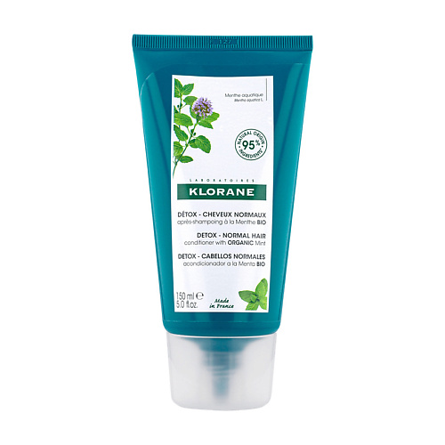 KLORANE Кондиционер защитный с органическим экстрактом водной мяты Detox Conditioner 1379₽