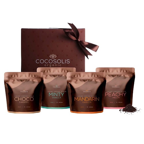 

COCOSOLIS Набор Luxury Coffee Scrub Box, Набор Luxury Coffee Scrub Box