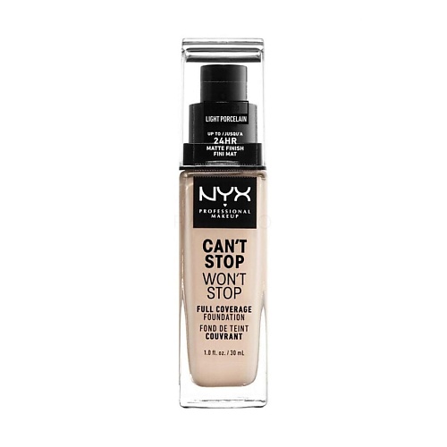 

NYX Professional Makeup NYX PROFESSIONAL MAKEUP Стойкий тональный крем Can't Stop Won't Stop, NYX PROFESSIONAL MAKEUP Стойкий тональный крем Can't Stop Won't Stop