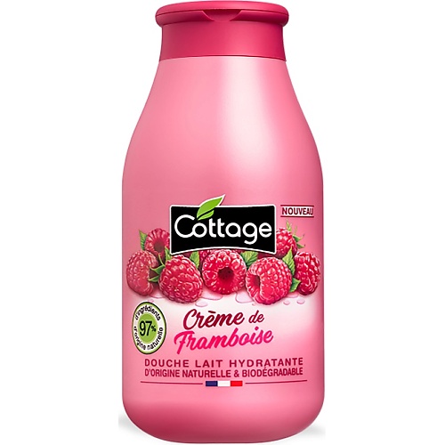 

COTTAGE Молочко для душа увлажняющее Moisturizing Shower Milk – Raspberry Cream, Молочко для душа увлажняющее Moisturizing Shower Milk – Raspberry Cream