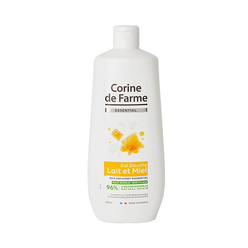 CORINE DE FARME Гель для душа Молоко и Мед Milk And Honey Shower Gel