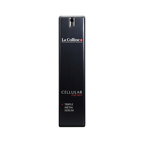 фото La colline сыворотка для лица с клеточным комплексом мужская cellular for men triple metal serum