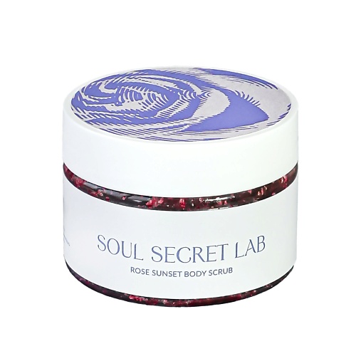 

SOUL SECRET Скраб для тела ROSE SUNSET с Витамином Е для лифтинга кожи, Скраб для тела ROSE SUNSET с Витамином Е для лифтинга кожи