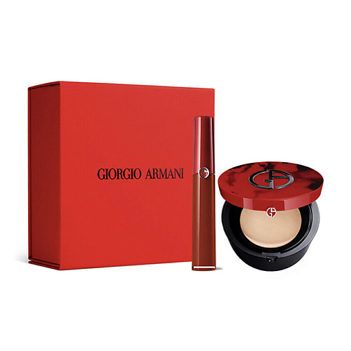 

GIORGIO ARMANI Подарочный набор Makeup Set Жидкая помада+Cushion, Подарочный набор Makeup Set Жидкая помада+Cushion