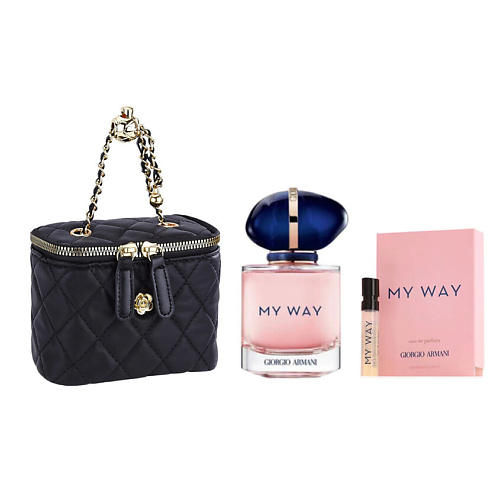 

GIORGIO ARMANI Подарочный набор My Way+Косметичка+Миниатюра, Подарочный набор My Way+Косметичка+Миниатюра