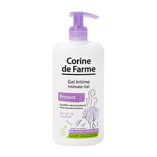 

CORINE DE FARME Гель для душа для интимной гигиены с пребиотиками Intimate gel Protect, Гель для душа для интимной гигиены с пребиотиками Intimate gel Protect