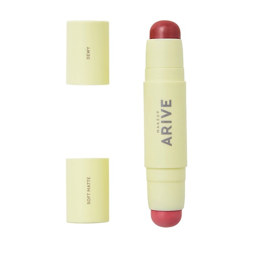 

ARIVE MAKEUP Двойные румяна в стике Duo Blush Stick Soft Matte & Dewy, Двойные румяна в стике Duo Blush Stick Soft Matte & Dewy