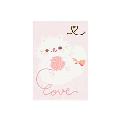 ЛЭТУАЛЬ Открытка Love Kitty 49₽