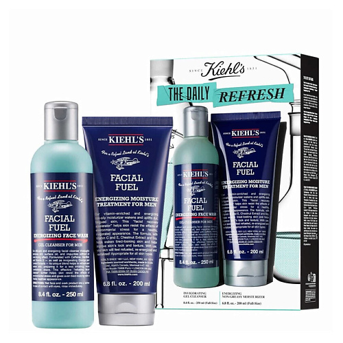 KIEHLS Мужской набор для ухода за кожей Facial Fuel Set 13835₽