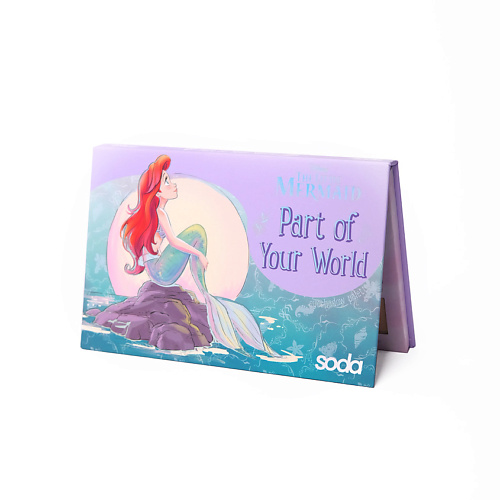 SODA Палетка теней PART OF YOUR WORLD EYESHADOW PALETTE exploretheocean 1399₽