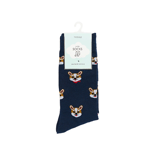 TWINKLE Носки модель Corgi цвет синий 149₽