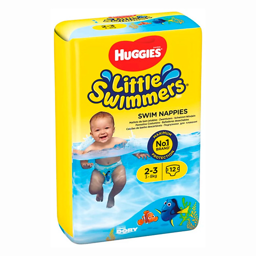 

HUGGIES Подгузники Little Swimmers для плавания 3-8кг 12.0, Подгузники Little Swimmers для плавания 3-8кг