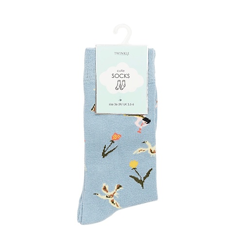 TWINKLE Носки модель Birds цвет голубой 149₽