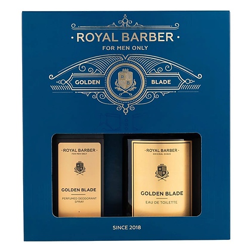 ROYAL BARBER Набор для мужчин Golden Blade 1999₽