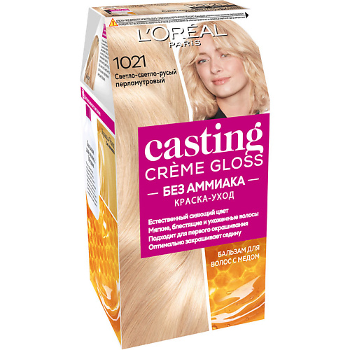 

L'ORÉAL PARIS Стойкая краска-уход для волос без аммиака Casting Creme Gloss, Стойкая краска-уход для волос без аммиака Casting Creme Gloss