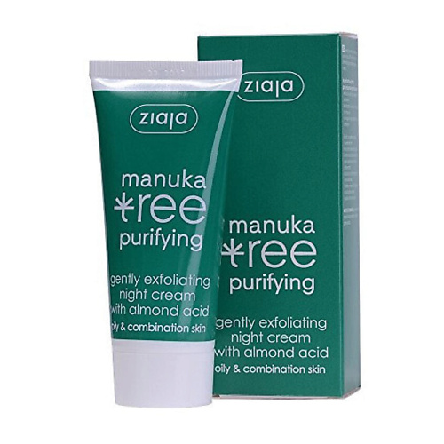 

ZIAJA Ночной крем Gently Exfoliating Manuka Tree Purifying, Ночной крем Gently Exfoliating Manuka Tree Purifying