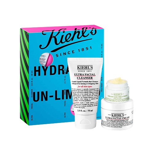 

KIEHL'S Набор для ухода за лицом Hydration Un-Limited, Набор для ухода за лицом Hydration Un-Limited