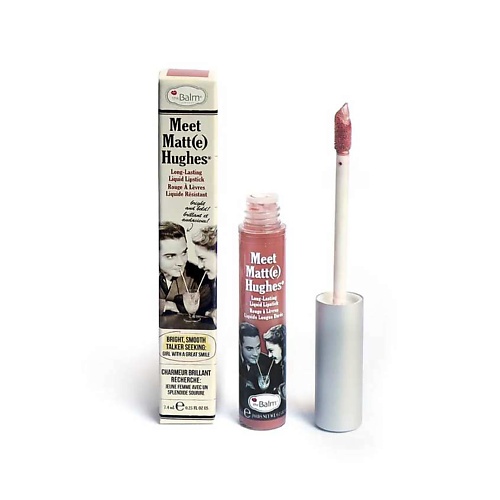 фото Thebalm стойкая матовая жидкая помада meet matt(e) hughes