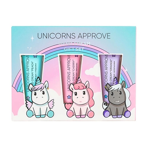 UNICORNS APPROVE Набор кремов для рук в мини-формате unicorns approve подарочный набор зеркальце щипчики для бровей