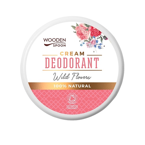 WOODEN SPOON Дезодорант кремовый WILD FLOWERS levrana дезодорант натуральный цитрусовая свежесть