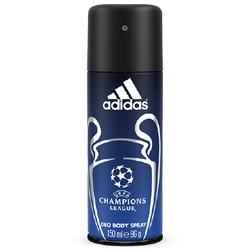 ADIDAS Парфюмированный дезодорант спрей Champions League adidas uefa champions league champions edition 50