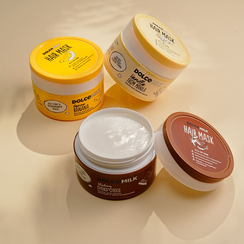 фото Dolce milk маска для волос питание и восстановление «мулатка-шоколадка»