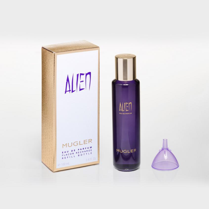 mugler alien eau de parfum refill bottle 100ml