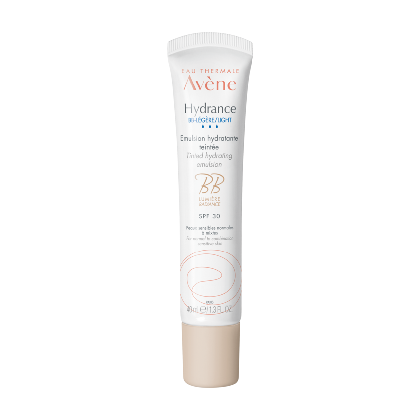 фото Avene hydrance bb-legere легкая тонирующая эмульсия spf30