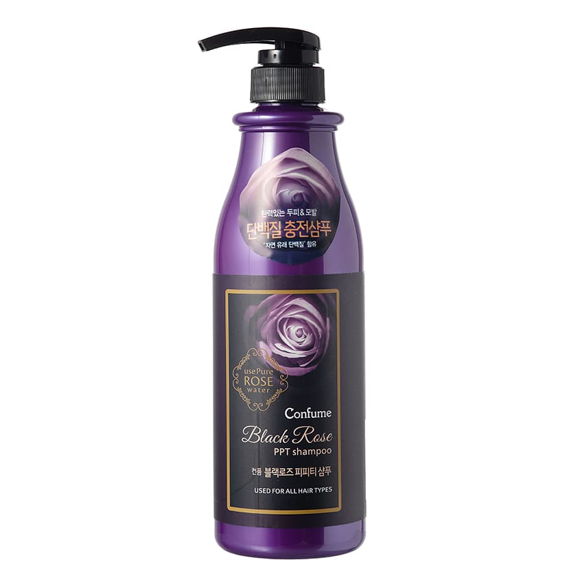 фото Шампунь для волос black rose ppt shampoo confume