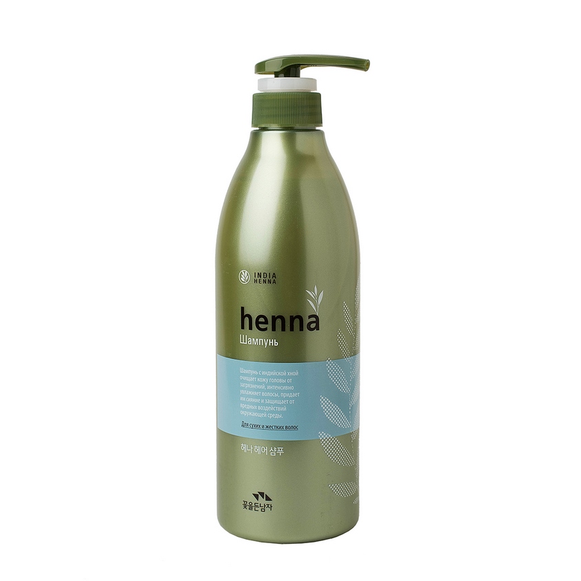 фото Flor de man шампунь для волос henna hair shampoo