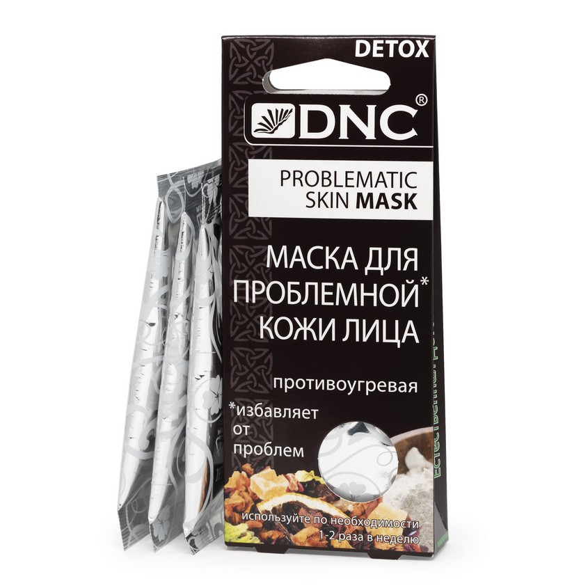 фото Dnc маска для проблемной кожи лица