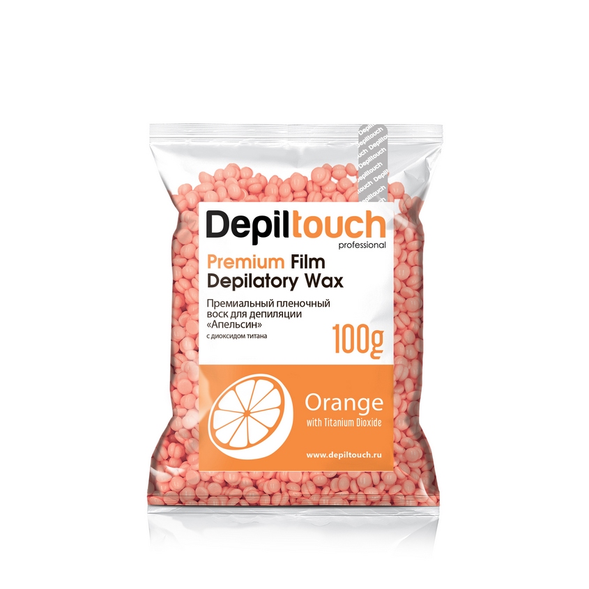 фото Depiltouch professional воск пленочный премиальный orangeр