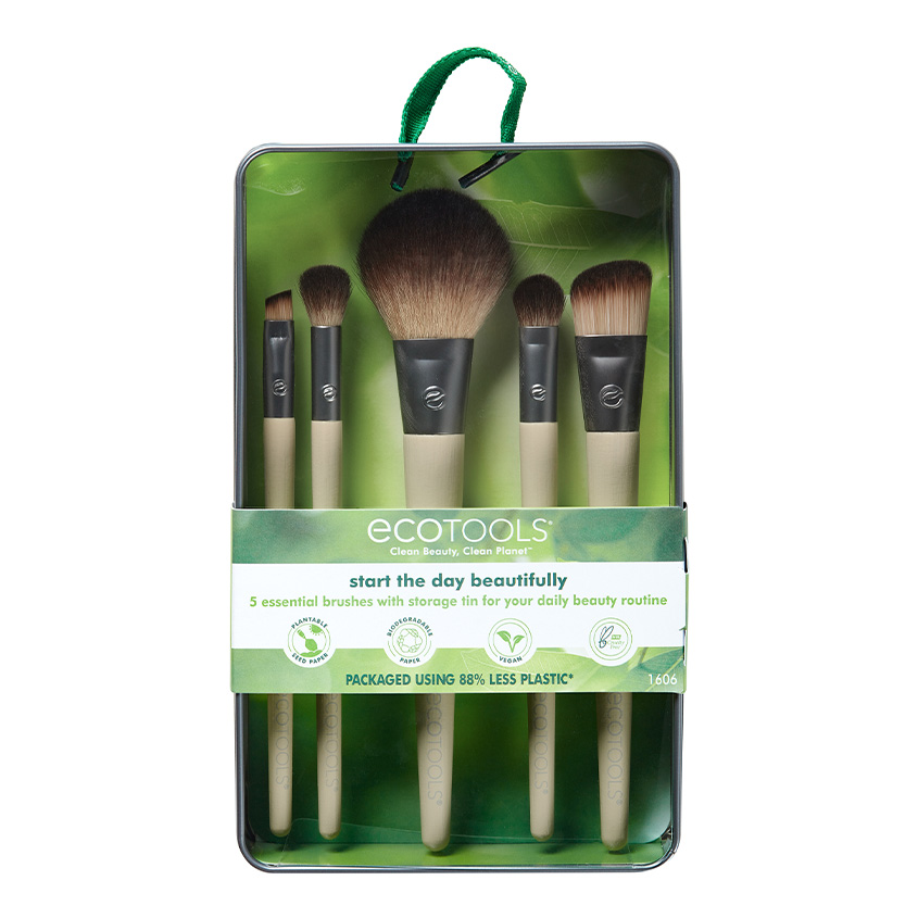 фото Ecotools набор кистей для макияжа ecotools start the day beautifully kit